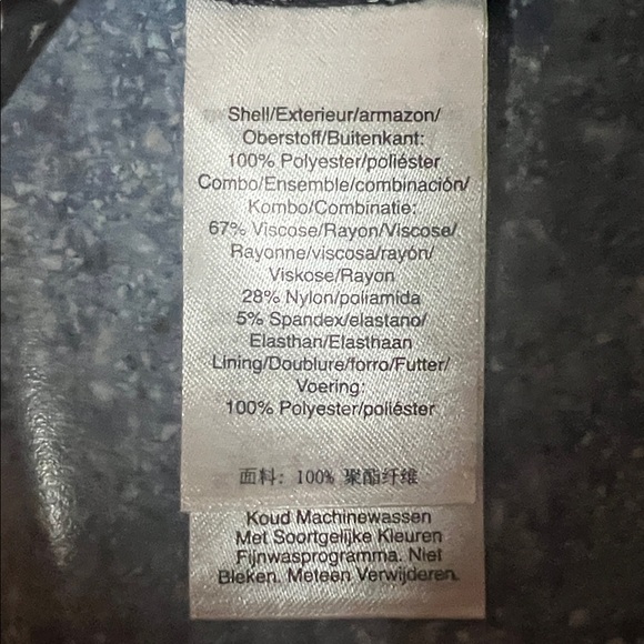 Women’s size 14 Donna Karan halter maxi dress navy/white - Picture 7 of 8